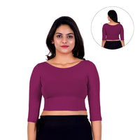 Women's Boat Neck Long Sleeve blouse in Cotton: Latest Designs