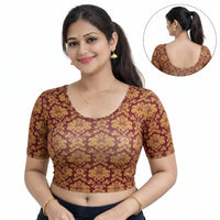 Readymade Printed Blouse | Stretchable | PrintVerse Vol.2