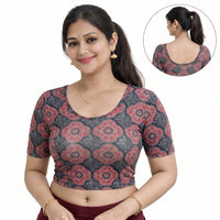 Readymade Printed Blouse | Stretchable | PrintVerse Vol.2