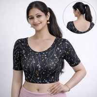 Readymade Printed Blouse | Stretchable