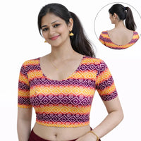 Readymade Printed Blouse | Stretchable