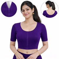 Readymade Zipper Blouse | Stretchable