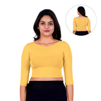 Women's Boat Neck Long Sleeve blouse in Cotton: Latest Designs