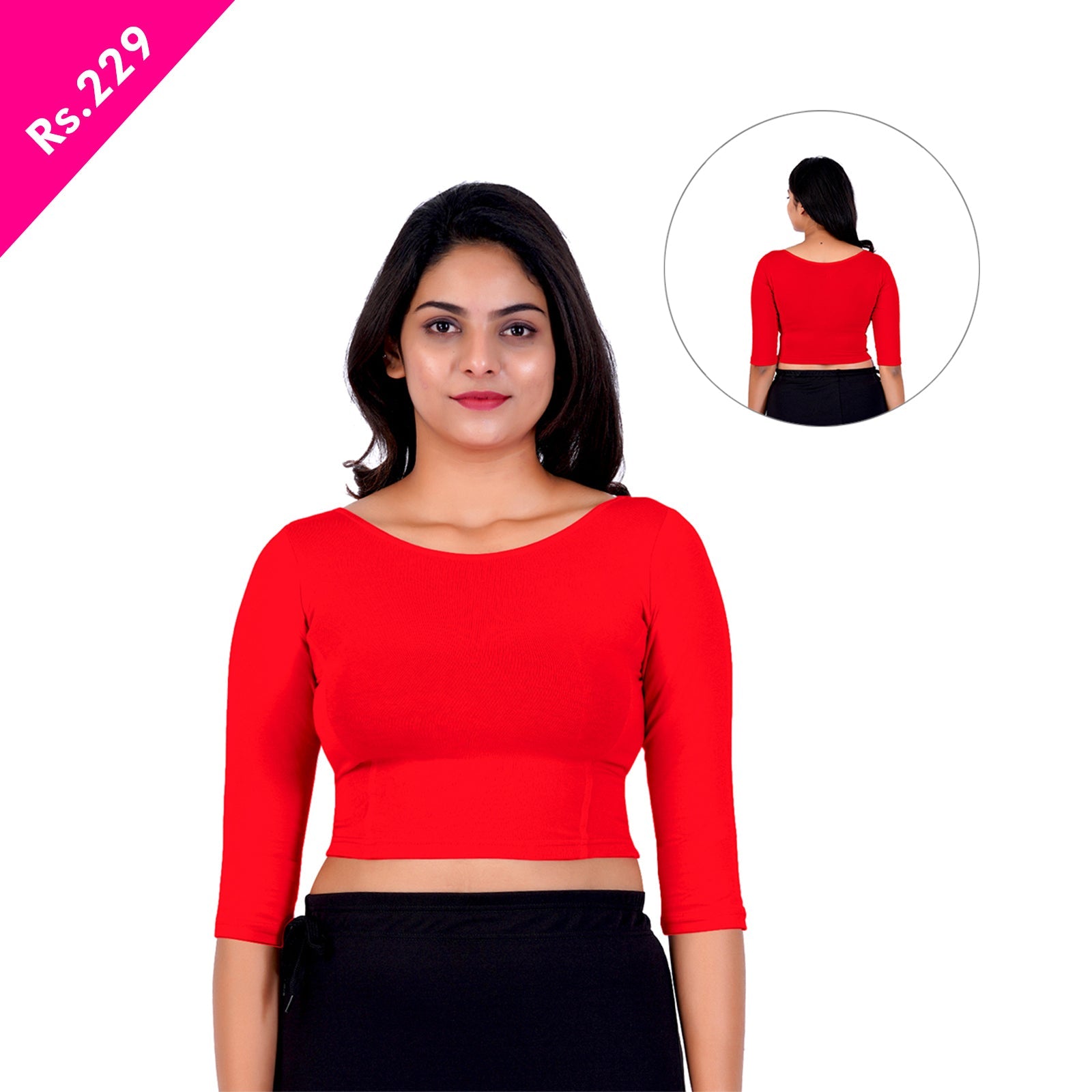 What are the parts of blouse design?