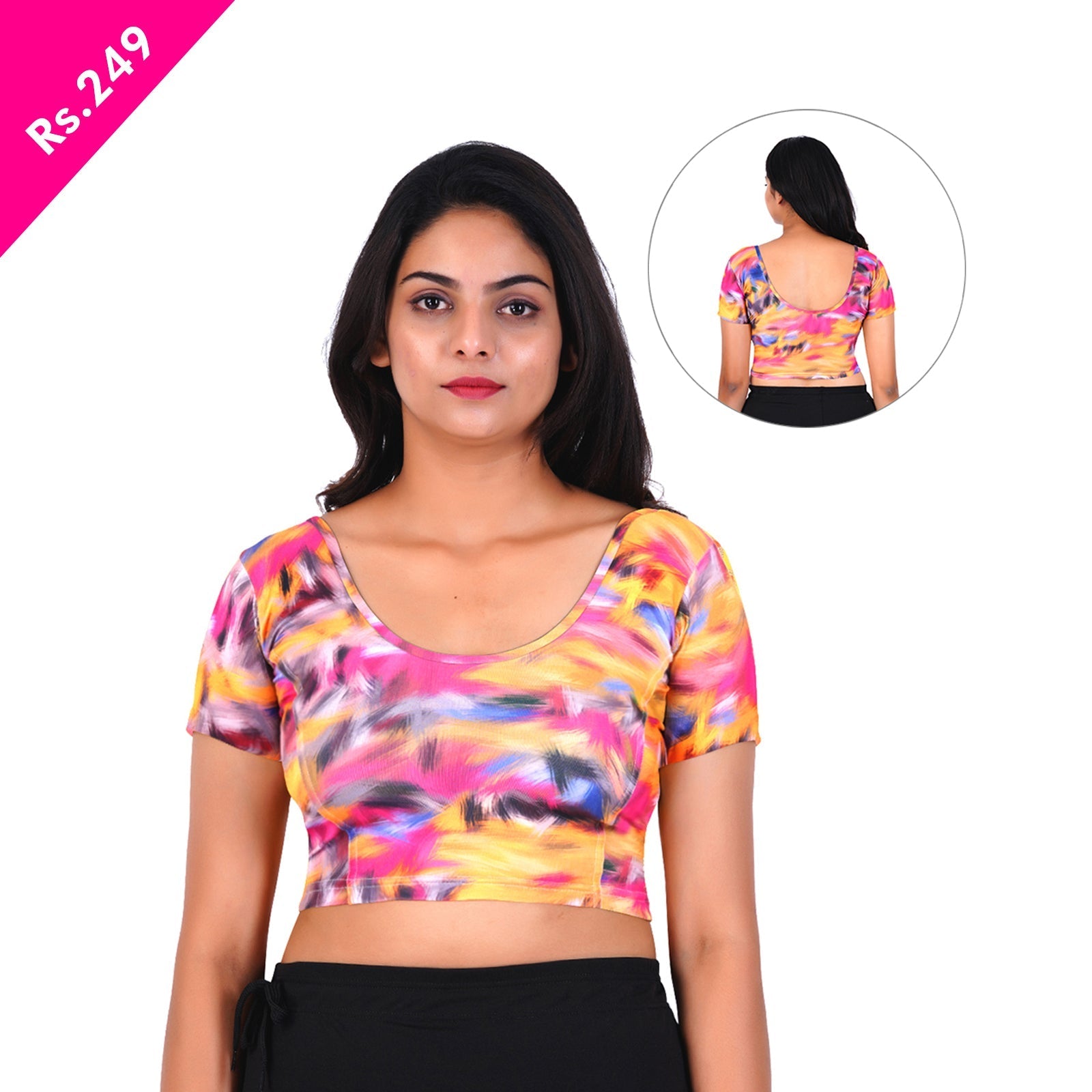 How do I choose the right size for a readymade blouse?