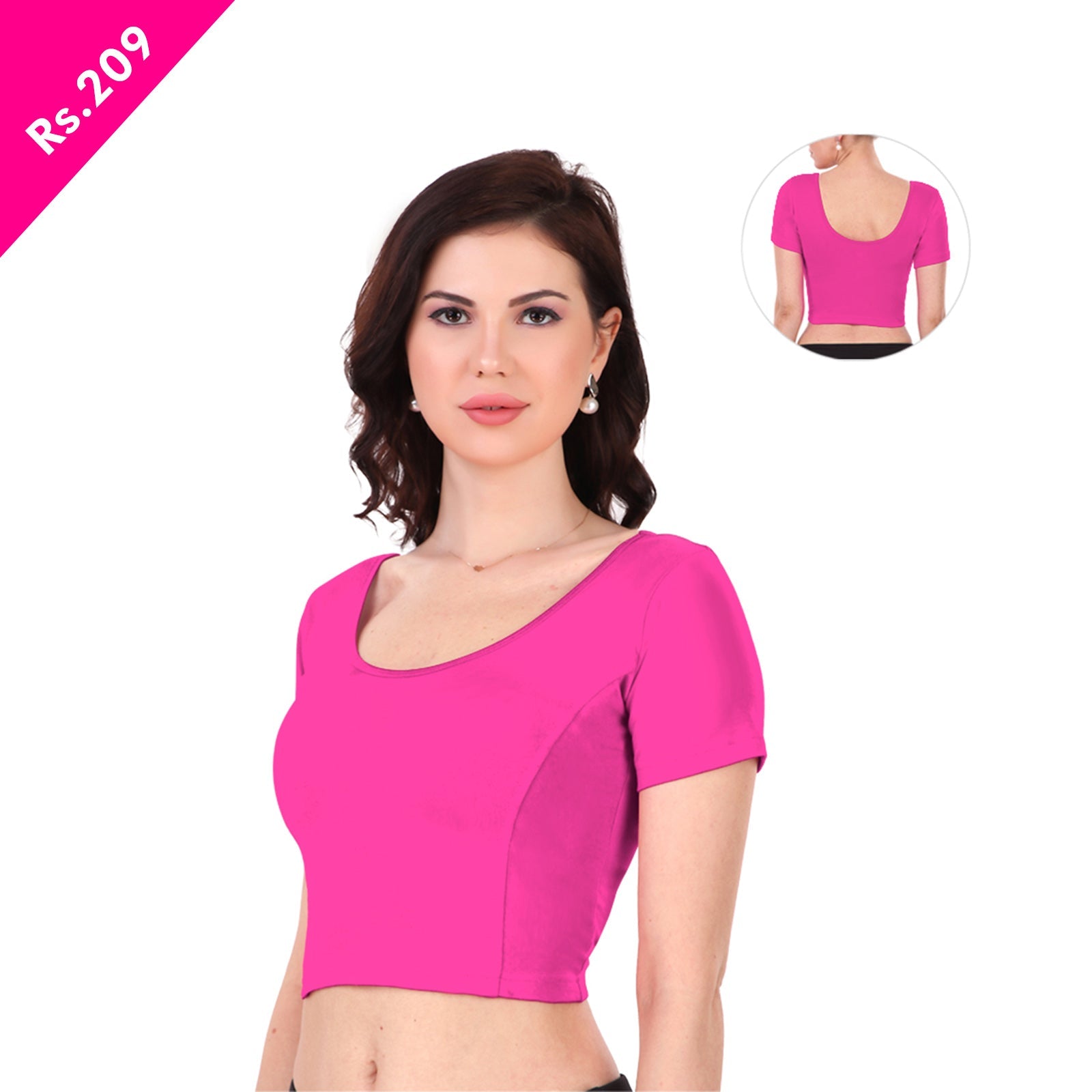How do I choose the right size for a readymade blouse?