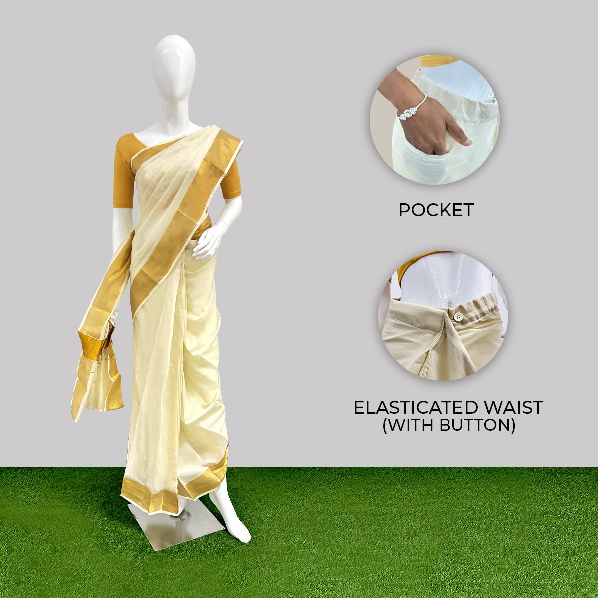 Ready to wear sarees | One minute sarees