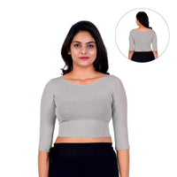 Women's Boat Neck Long Sleeve blouse in Cotton: Latest Designs