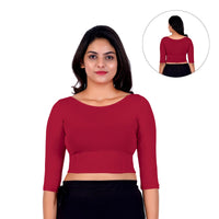 Women's Boat Neck Long Sleeve blouse in Cotton: Latest Designs