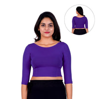 Women's Boat Neck Long Sleeve blouse in Cotton: Latest Designs