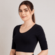 Readymade Blouse with Wrinkled Sleeve