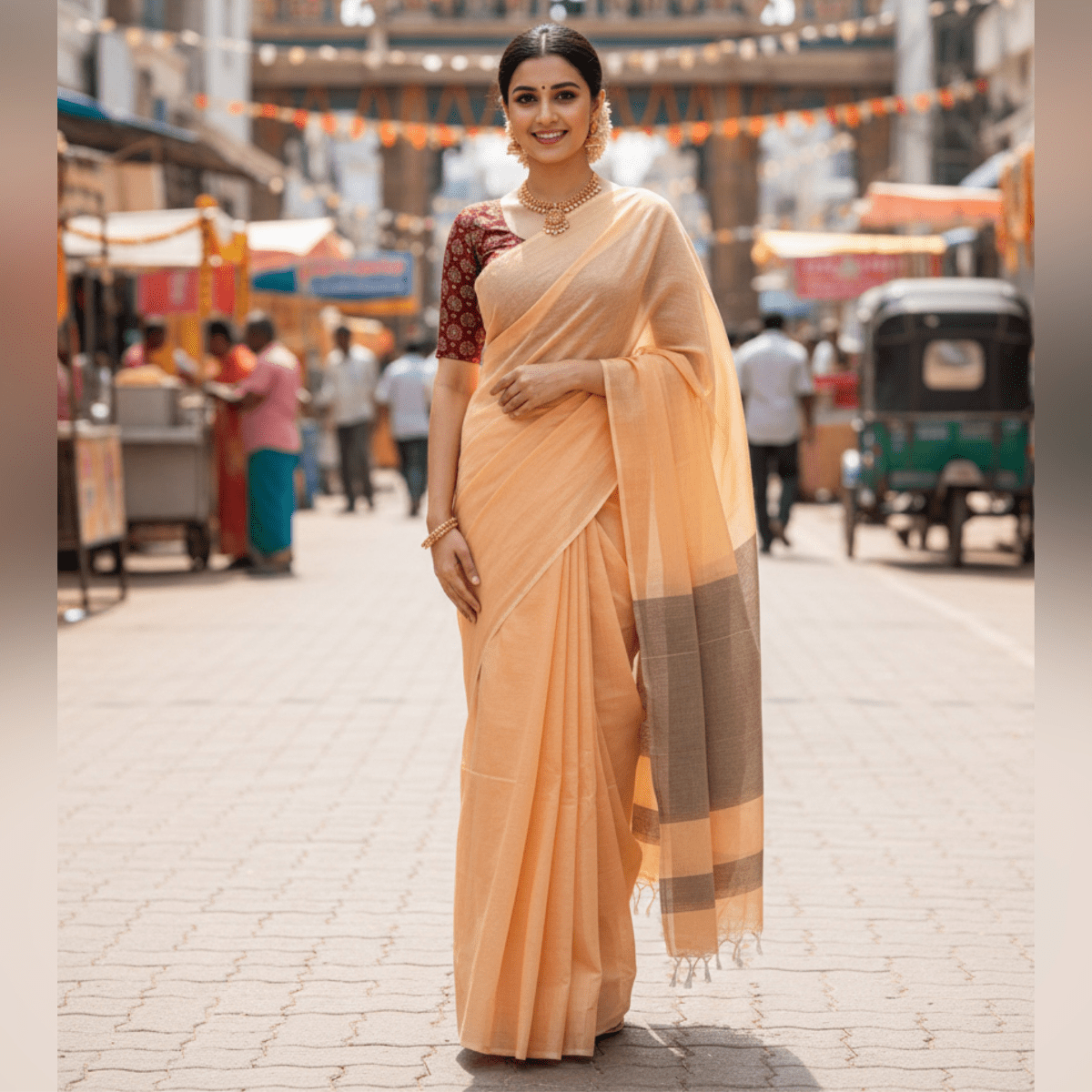 Premium Cotton Saree