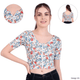 Zipper Readymade Blouse | Printed | Stretchable