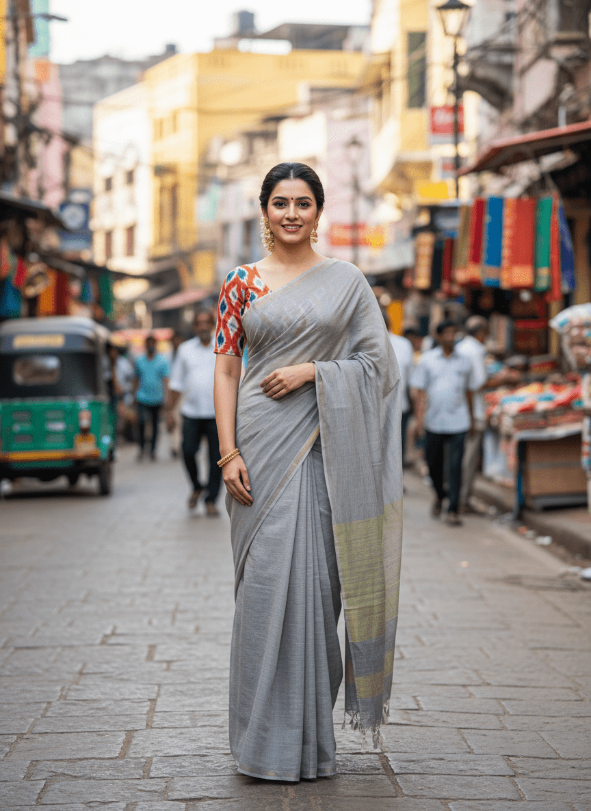 Premium Cotton Saree