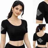 Readymade blouse with back print