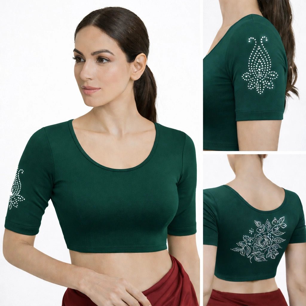 Readymade Blouse with Stone work
