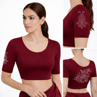 Readymade Blouse with Stone work