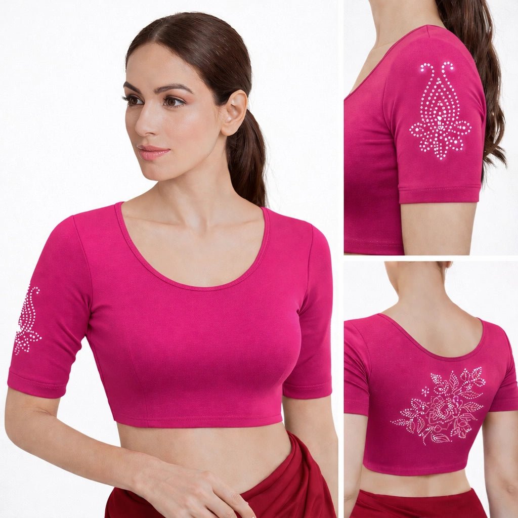 Readymade Blouse with Stone work