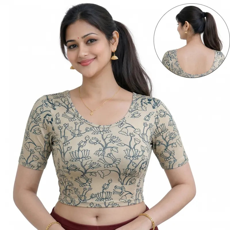 Readymade Printed Blouse | Stretchable | PrintVerse Vol.2