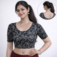 Readymade Printed Blouse | Stretchable