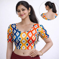 Readymade Printed Blouse | Stretchable
