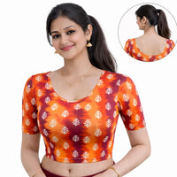 Readymade Printed Blouse | Stretchable