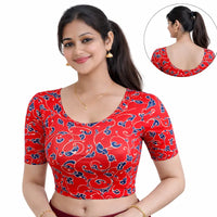 Readymade Printed Blouse | Stretchable