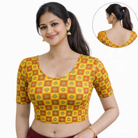 Readymade Printed Blouse | Stretchable