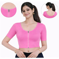 Readymade Zipper Blouse | Stretchable