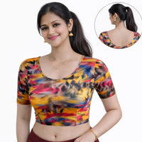 Readymade Printed Blouse | Stretchable