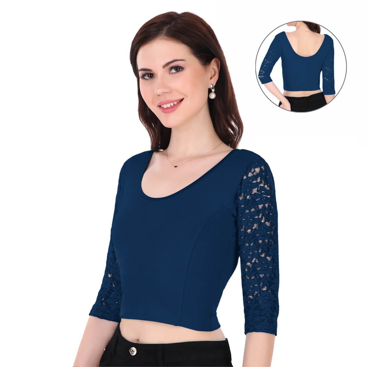 Readymade Blouse Lace Full Sleeve