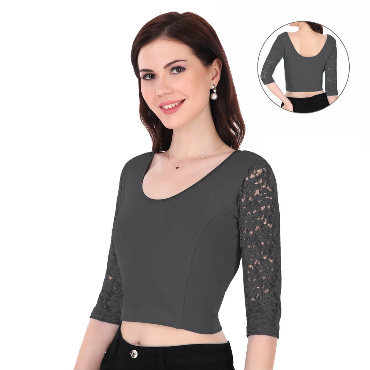 Readymade Blouse Lace Full Sleeve