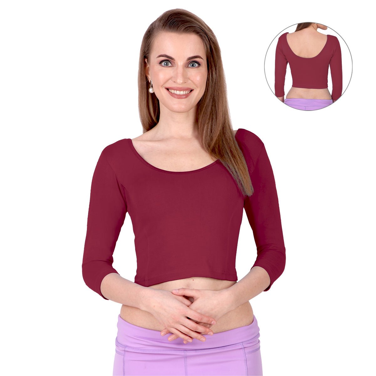 Readymade Fabric Long Sleeve Blouses