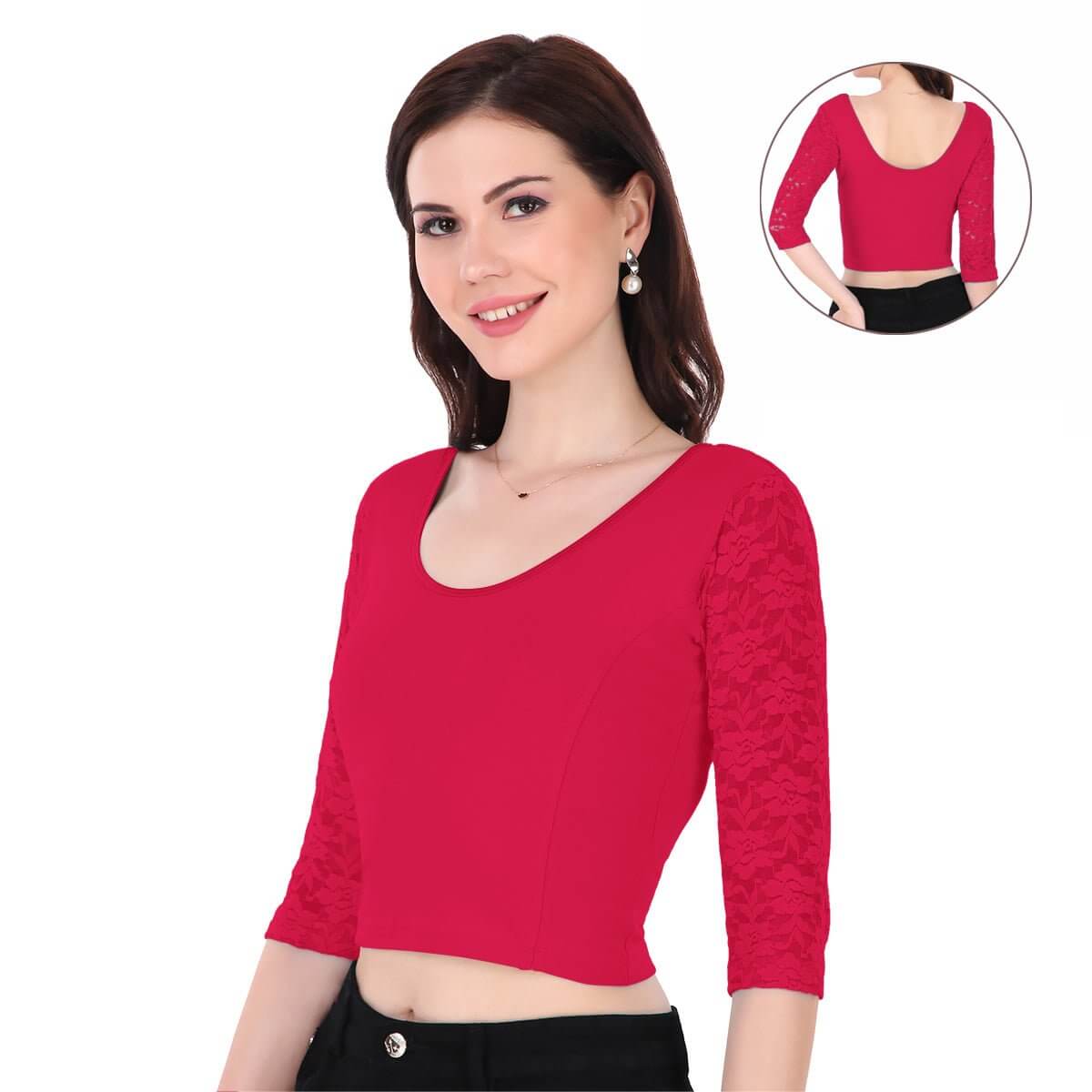 Readymade Blouse Lace Full Sleeve
