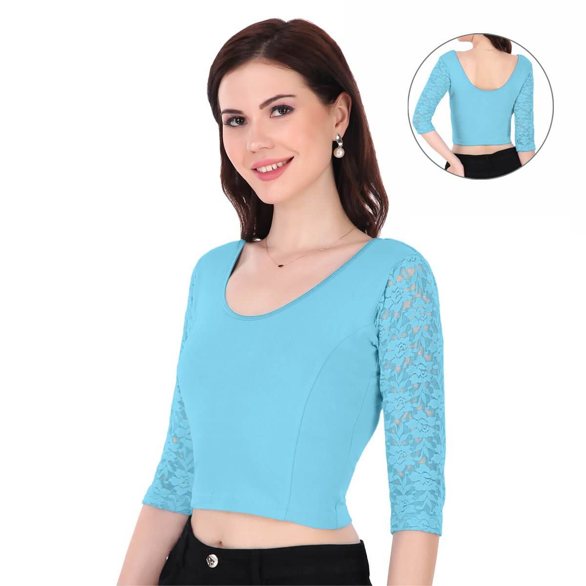 Readymade Blouse Lace Full Sleeve