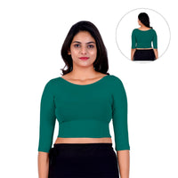 Women's Boat Neck Long Sleeve blouse in Cotton: Latest Designs