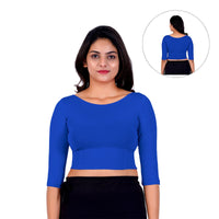 Women's Boat Neck Long Sleeve blouse in Cotton: Latest Designs