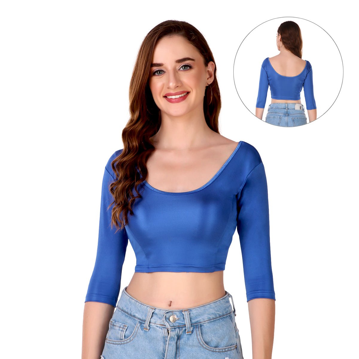 Readymade Shimmer Long Sleeve Blouse