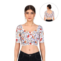 Readymade Printed Blouse | Stretchable